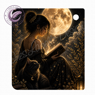 Kobo Libra Colour Inlay | "Mondlicht" | Digitaler Download | Printable Insert for Clear Case