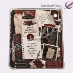 Kobo Libra Colour Inlay | "Dark Romance" | Digitaler Download | Printable Insert for Clear Case