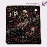 Kobo Libra Colour Inlay | "Dark Romance 2" | Digitaler Download | Printable Insert for Clear Case