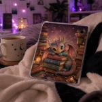 Kobo Libra Colour Inlay | "Buchdrachen" | Digitaler Download | Printable Insert for Clear Case (2)