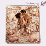 Kobo Libra Colour Inlay | "Love Romance" | Digitaler Download | Printable Insert for Clear Case 